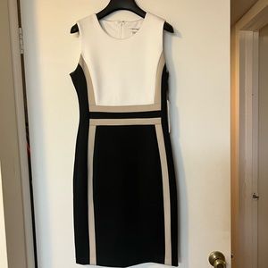 Calvin Klein Color block dress